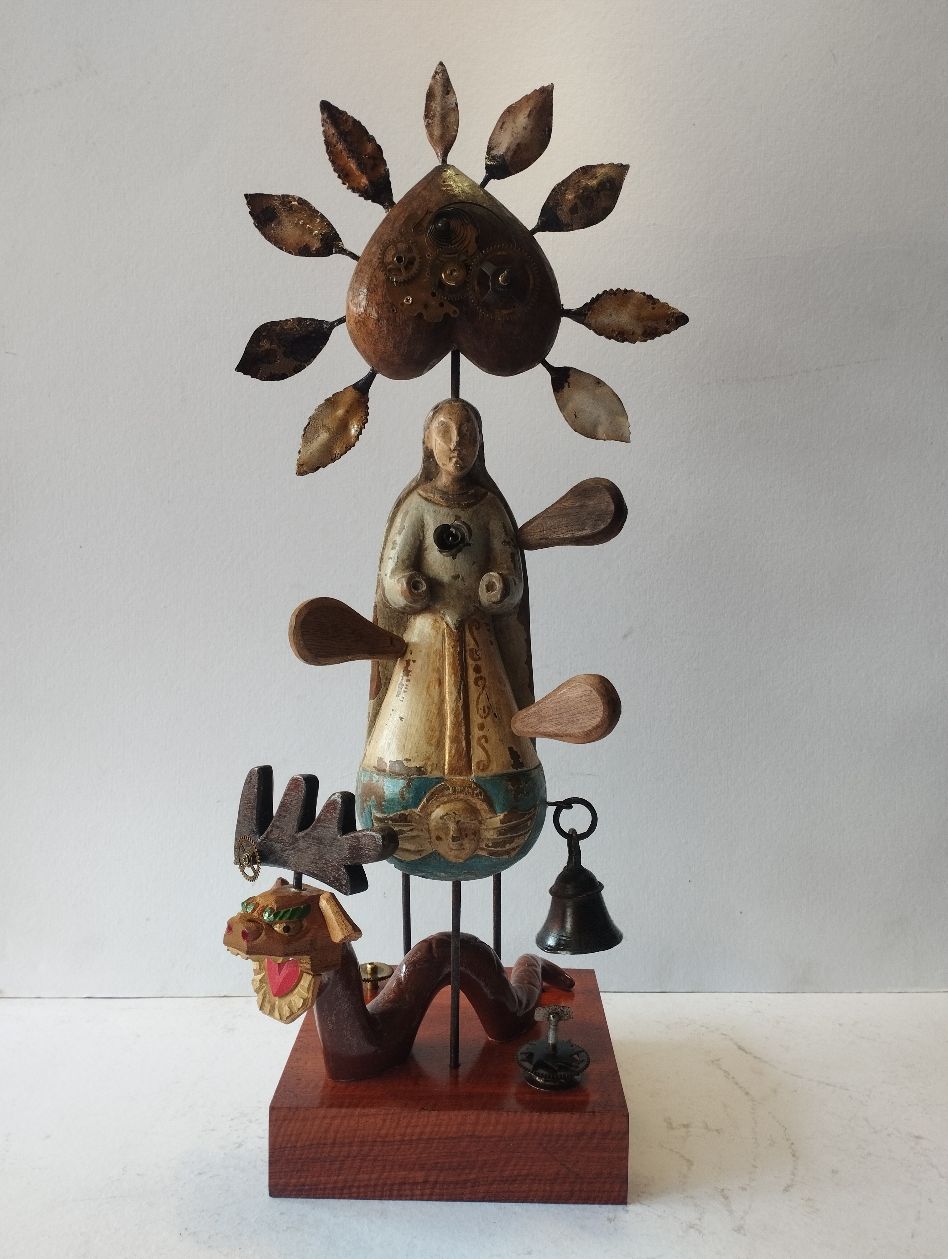 Apparition Story assemblage by Glenn Martinez