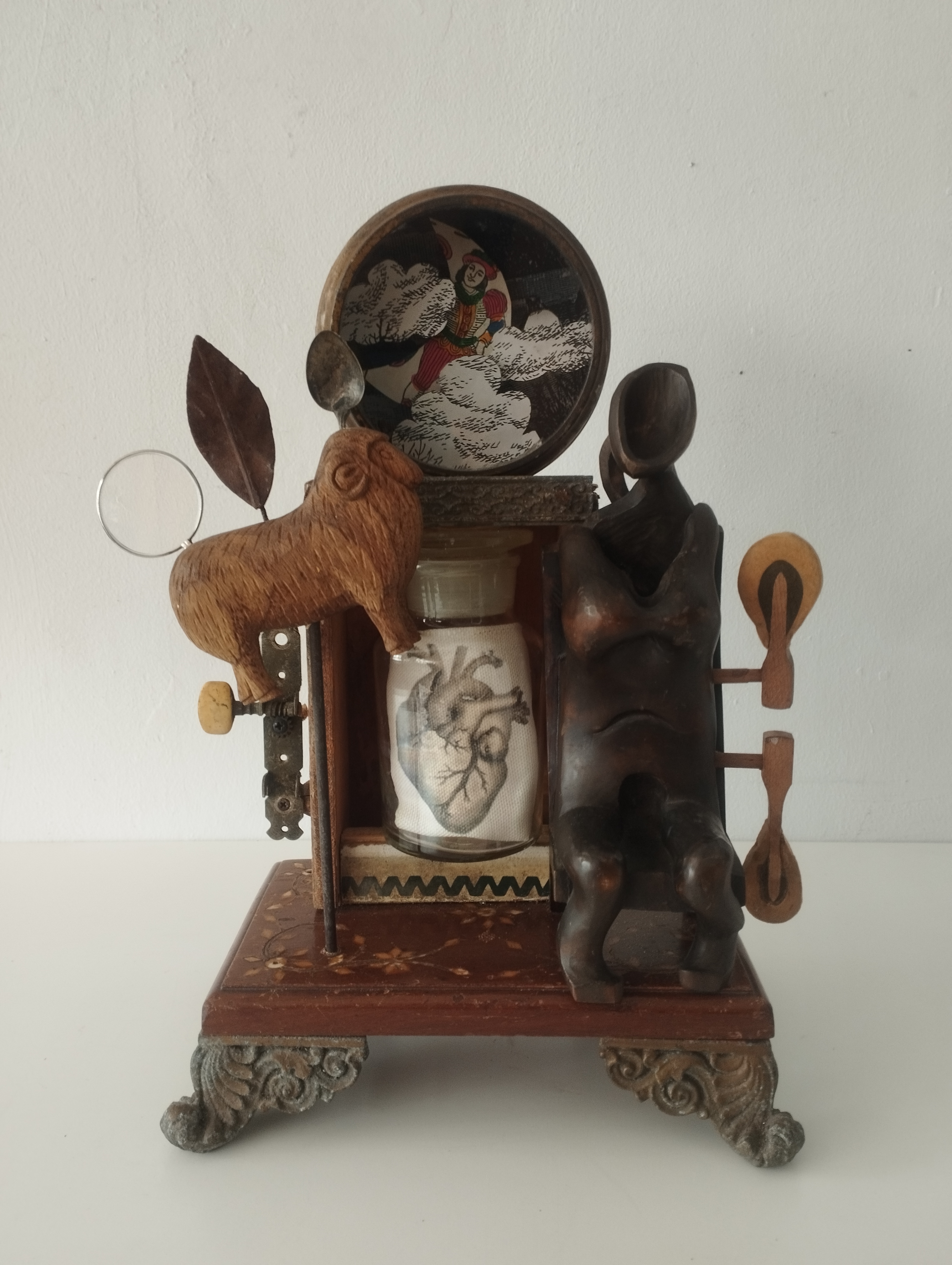Bed Weather assemblage by Glenn Martinez