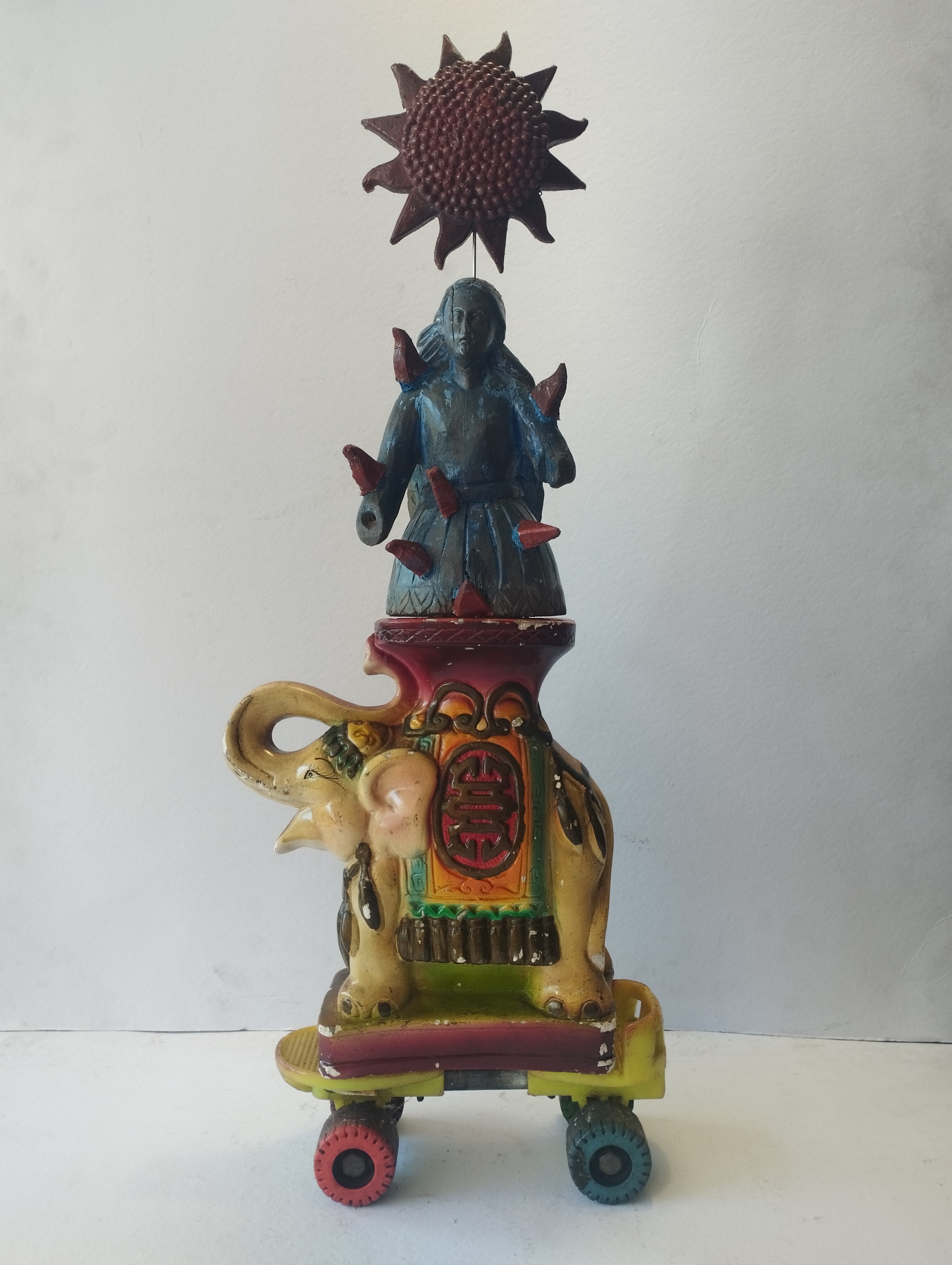 Carnival assemblage by Glenn Martinez
