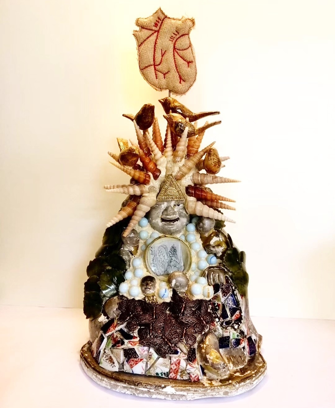 Sunburst assemblage by Glenn Martinez